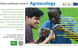 CERTIFICATE COURSE in AGROECOLOGY